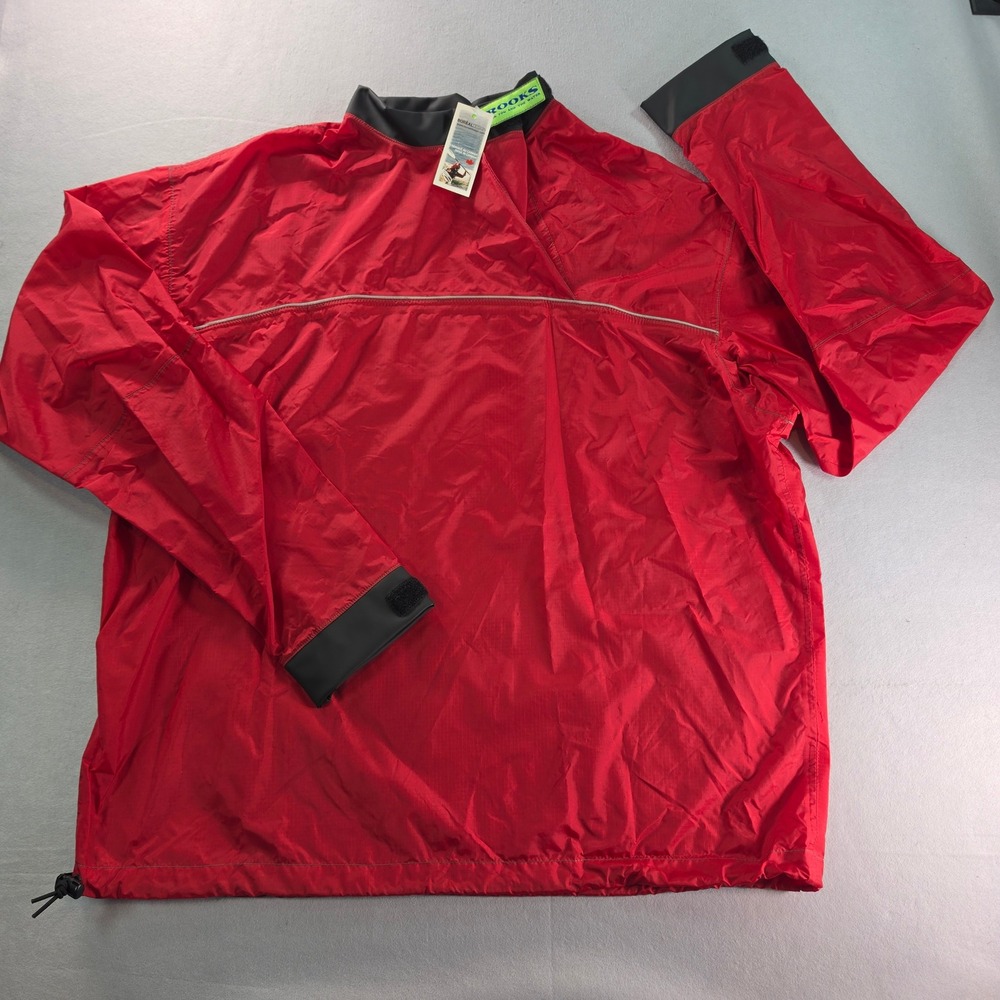 Boreal Design Brooks Red Kayak Paddling Jacket Spray Top XXL NWT Canada
